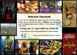 17.04. um 18 Uhr im Gemeinderaum Grubweg