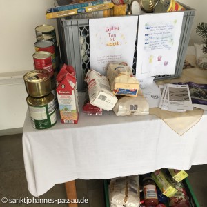 Lebensmittelspenden für die Tafel Hauzenberg